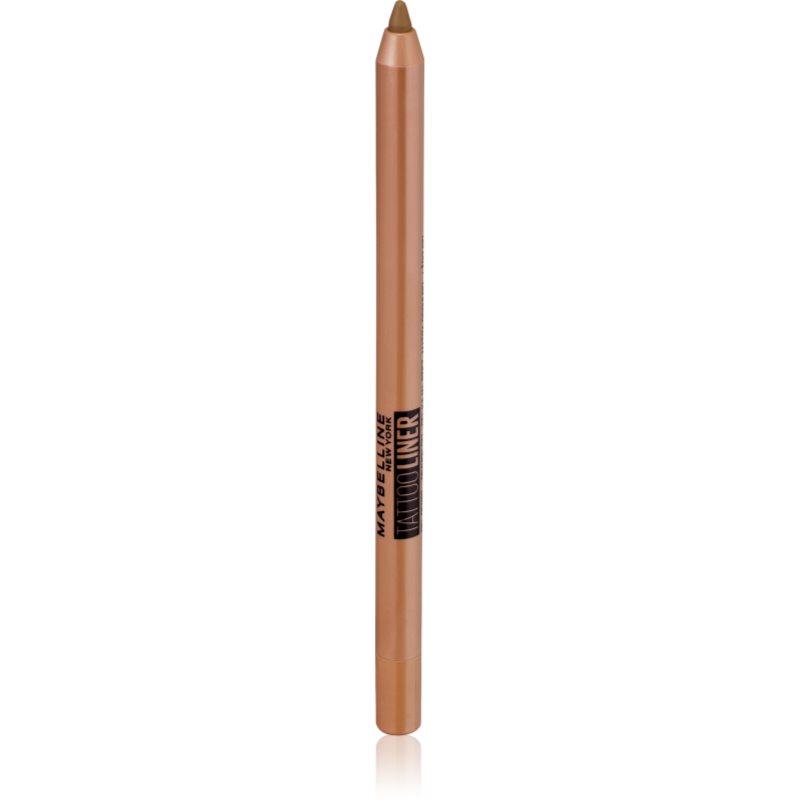MAYBELLINE NEW YORK Tattoo Liner Gel Pencil gelová tužka na oči odstín Orange Flash 1.3 g