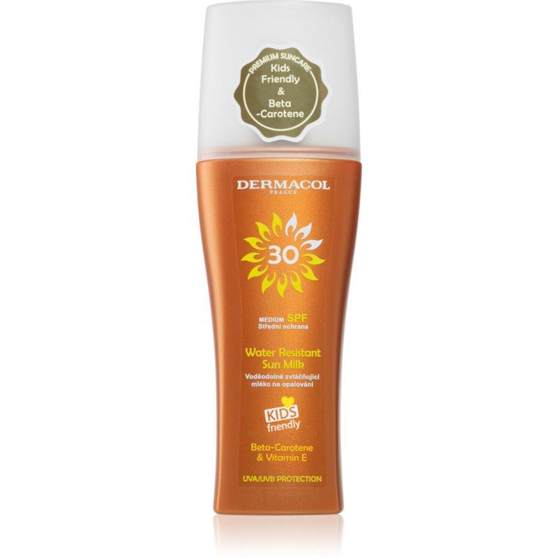Dermacol Sun Water Resistant voděodolné mléko na opalování SPF 30 ve spreji 200 ml