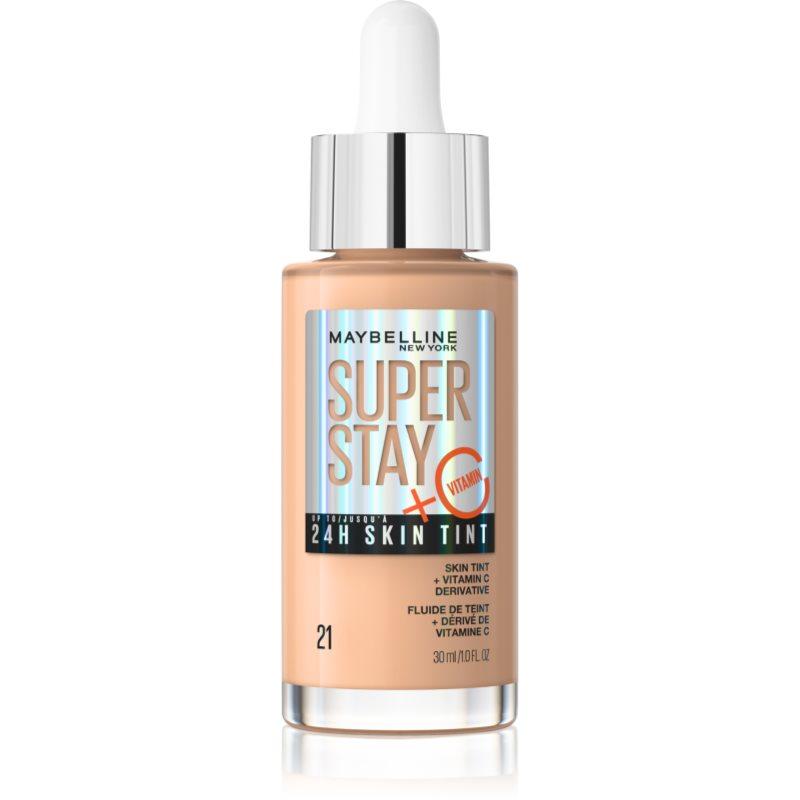 MAYBELLINE NEW YORK SuperStay Vitamin C Skin Tint sérum pro sjednocení barevného tónu pleti odstín 21 30 ml