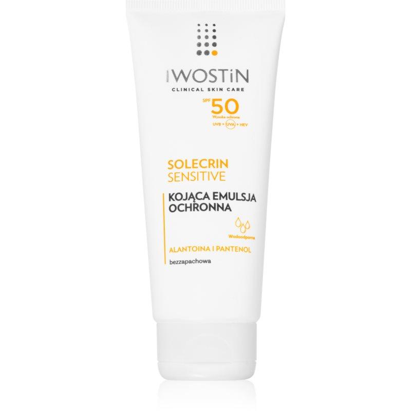 Iwostin Solecrin ochranná emulze pro citlivou pleť se sklonem ke zčervenání SPF 50 100 ml