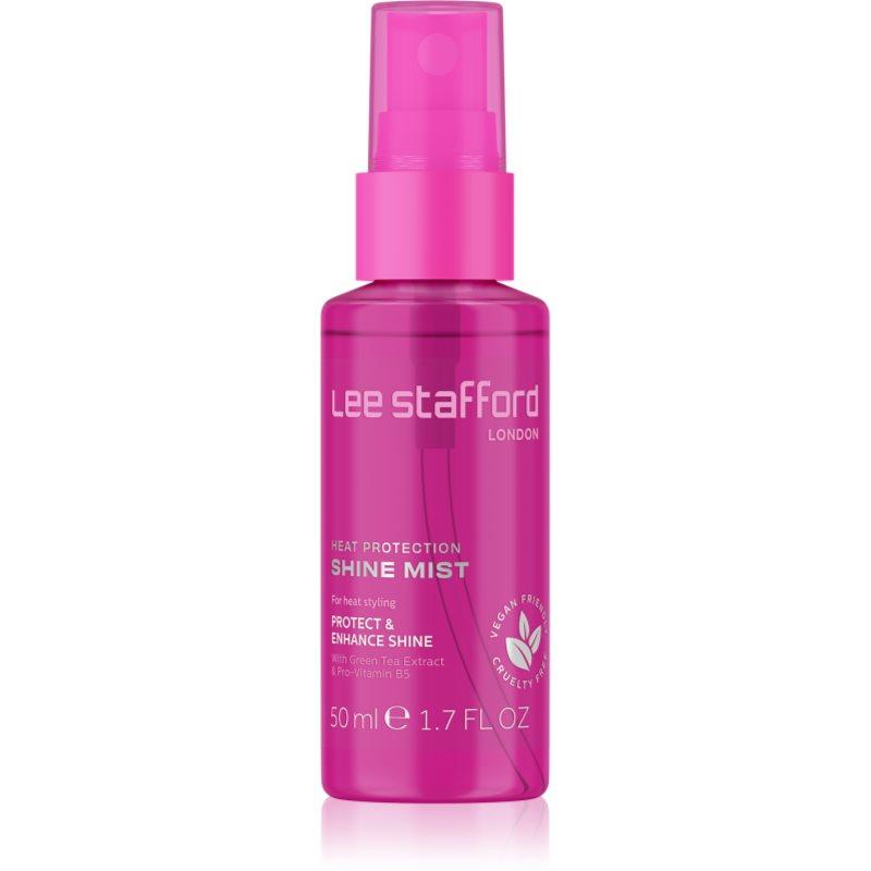 Lee Stafford Styling Heat Protection Shine Mist sprej pro ochranu vlasů před teplem 50 ml