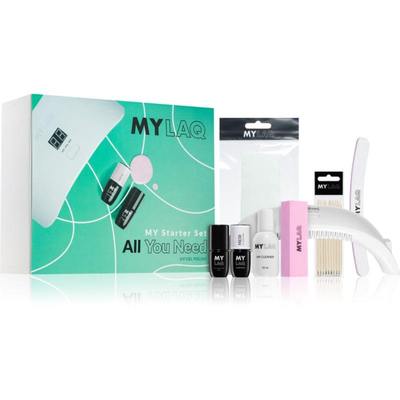 MYLAQ Starter Set All You Need set pro perfektní manikúru