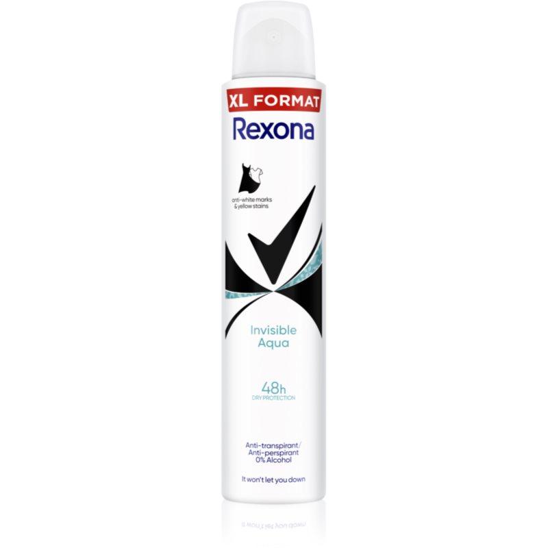 Rexona Invisible Aqua antiperspirant ve spreji 200 ml