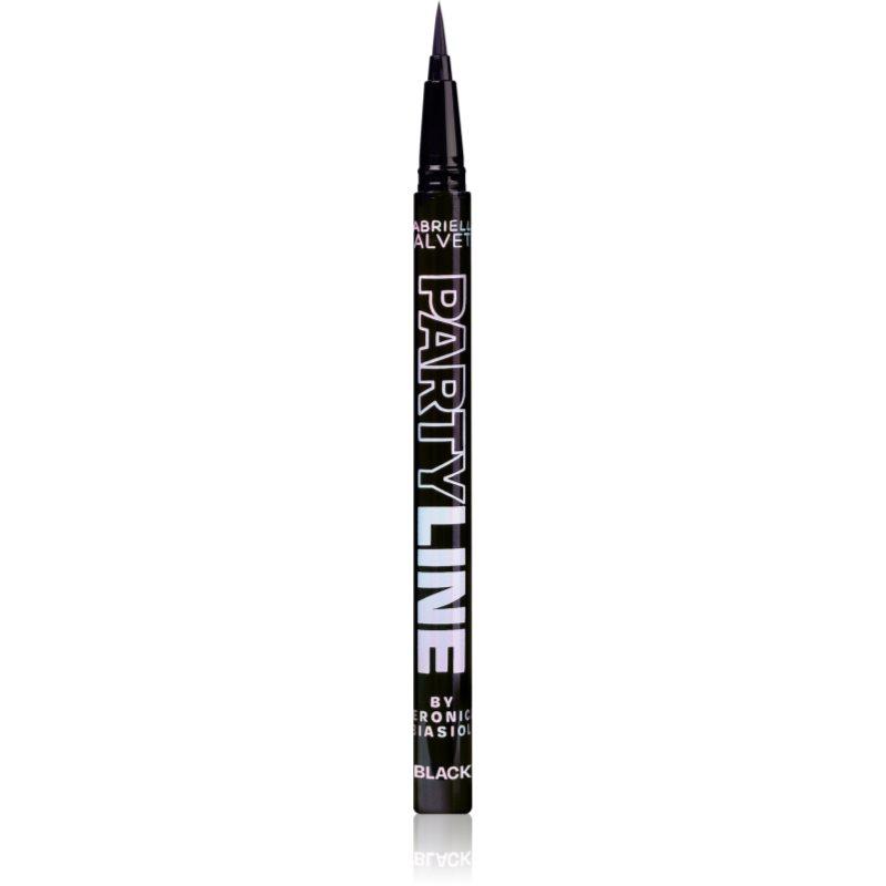 Gabriella Salvete Party Calling by Veronica Biasiol voděodolná oční linka odstín Black 0,6 ml