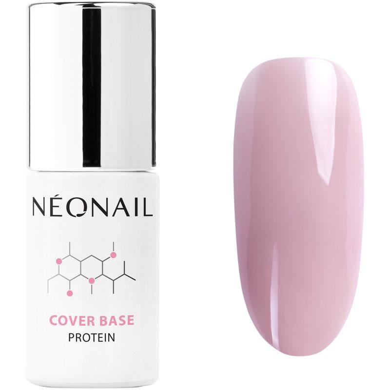 NEONAIL Cover Base Protein podkladový lak pro gelové nehty odstín Light Nude 7,2 ml