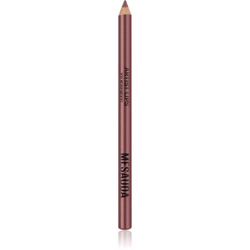 Mesauda Milano Artist Lips konturovací tužka na rty odstín 102 Rosewood 1,14 g