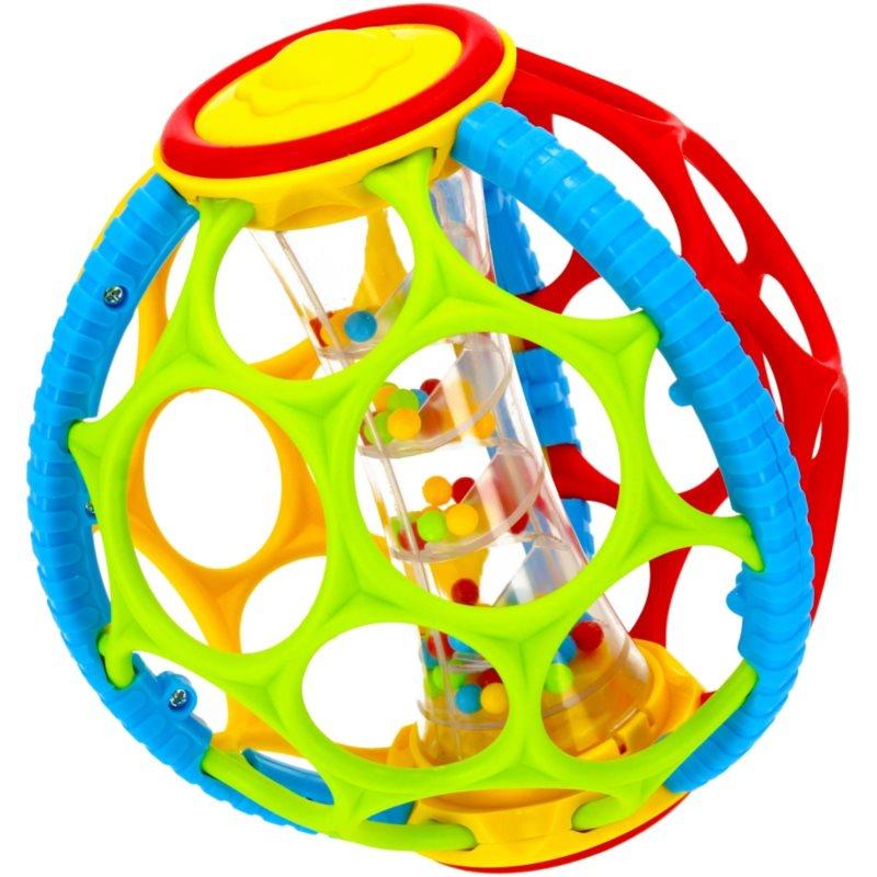 Bam-Bam Rattle Silicone Bamboo Puzzle aktivity hračka s chrastítkem 6m+ 1 ks