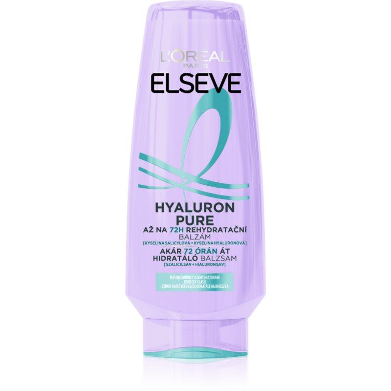 L’Oréal Paris Elseve Hyaluron Pure balzám na vlasy pro mastnou vlasovou pokožku a suché konečky 300 ml