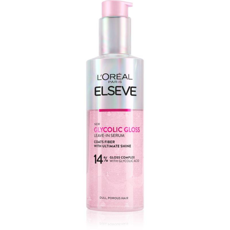 L’Oréal Paris Elseve Glycolic Gloss bezoplachové sérum pro posílení a lesk vlasů 150 ml