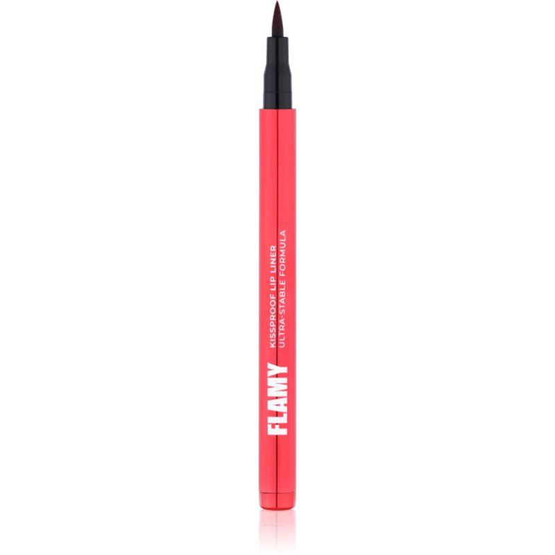 LAMEL Flamy Kissproof Lip Liner koturovací fix na rty odstín №401 1,6 ml