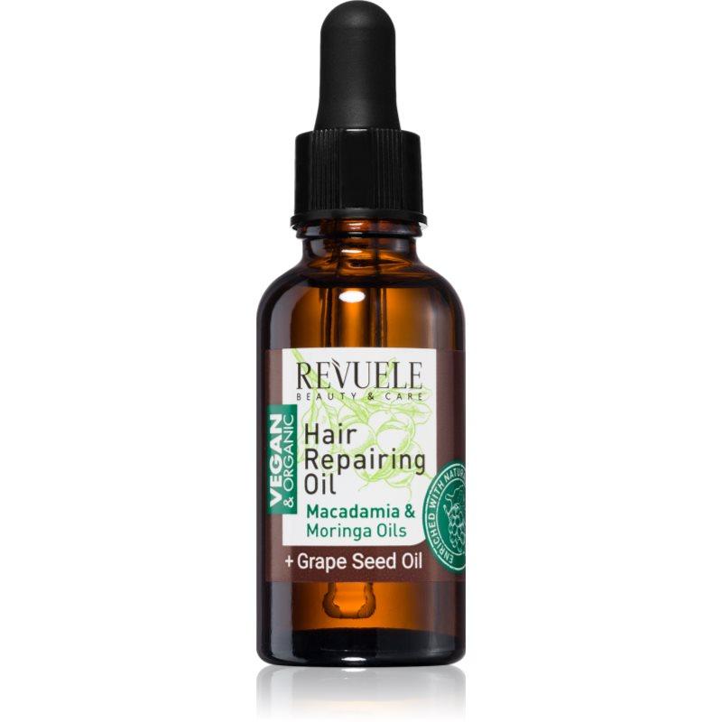 Revuele Vegan & Organic Hair Repairing Oil vyživující olej pro posílení vlasů 30 ml