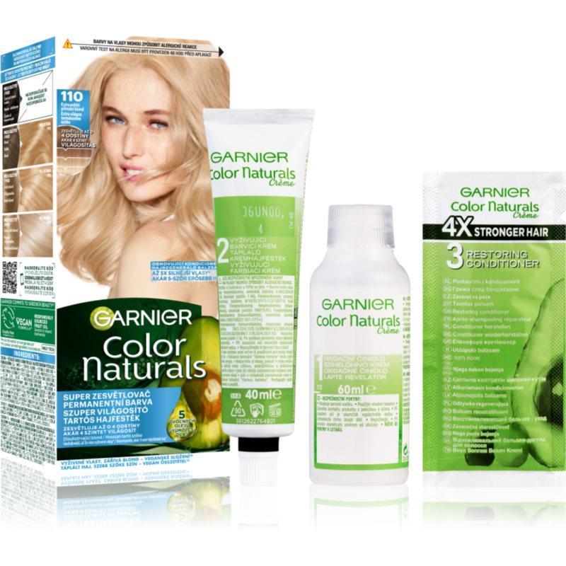 Garnier Color Naturals Creme barva na vlasy odstín 110 Extra Light Natural Blonde 1 ks