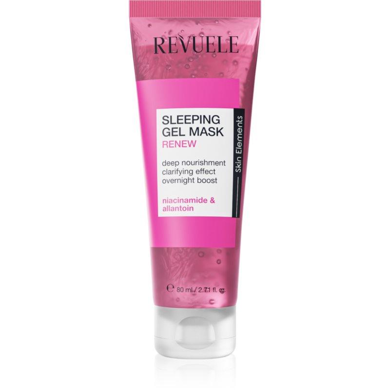 Revuele Sleeping Gel Mask Renew noční maska pro obnovu pleti proti vráskám 80 ml