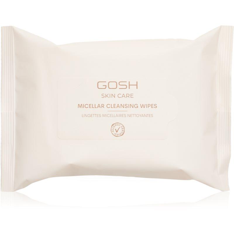 Gosh Skin Care Micellar čisticí a odličovací ubrousky 25 ks