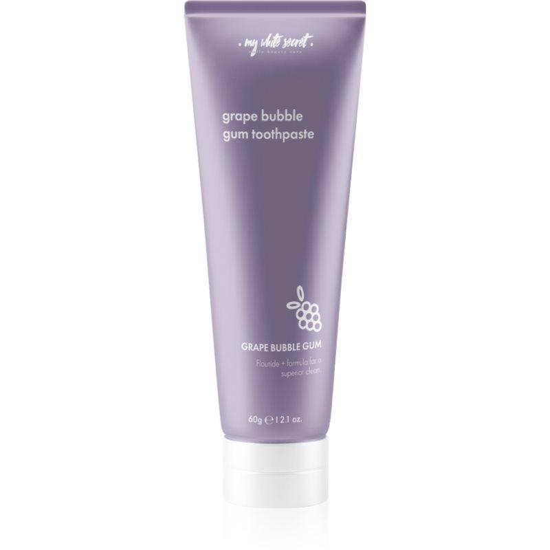 My White Secret Toothpaste Grape Bubblegum zubní pasta 60 g