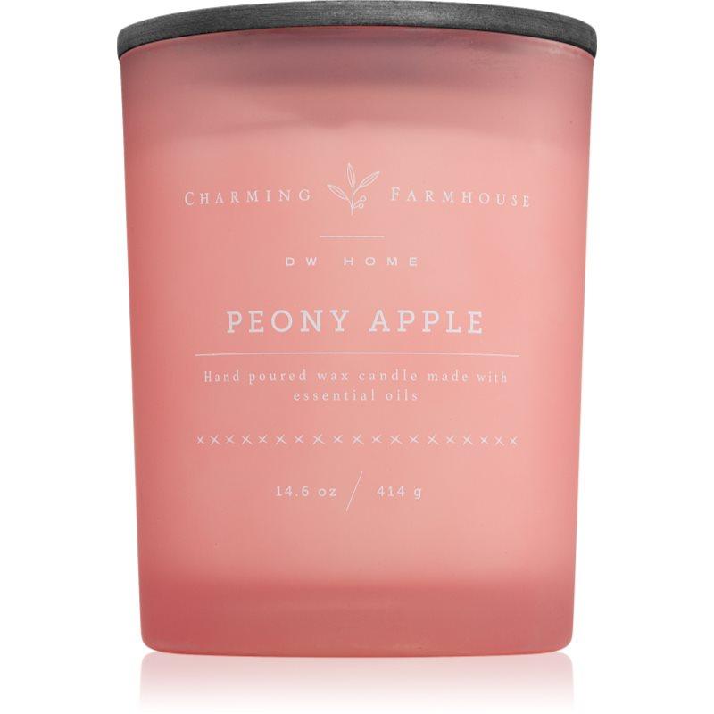 DW Home Charming Farmhouse Peony Apple vonná svíčka 413 g