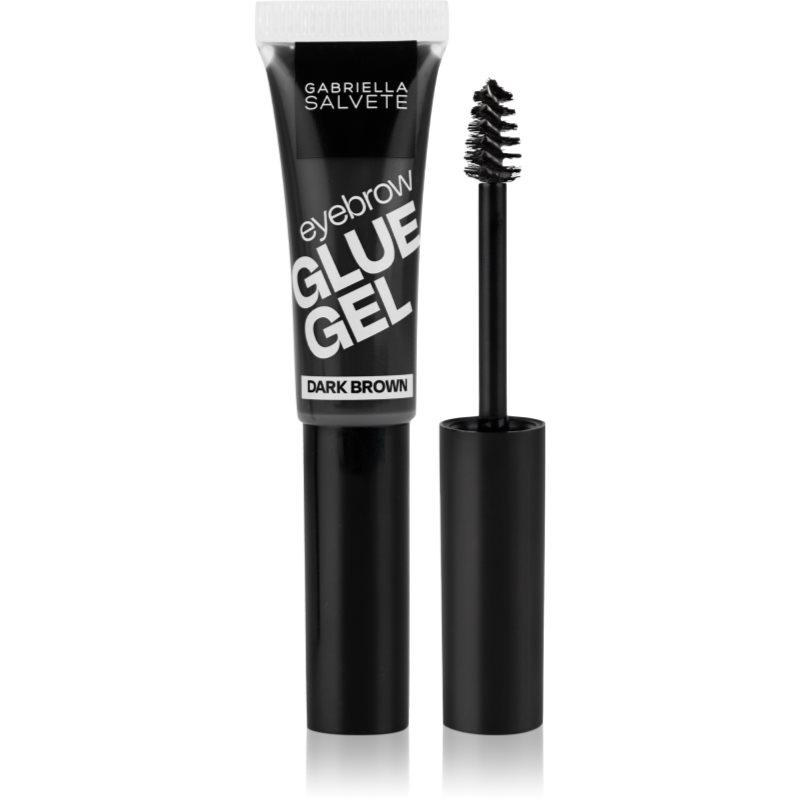 Gabriella Salvete Glue Gel gel na obočí odstín Dark Brown 5 ml