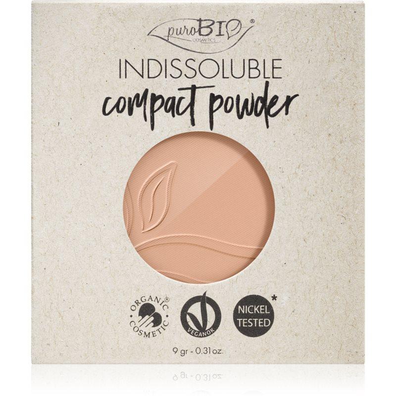 puroBIO Cosmetics Indissouble kompaktní pudr náhradní náplň odstín 04 9 g