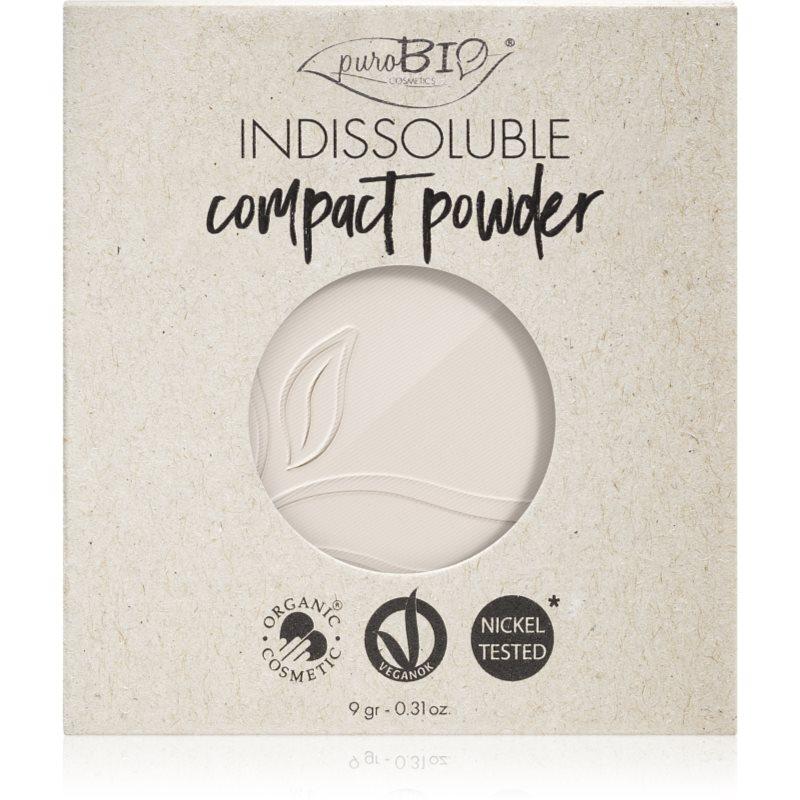 puroBIO Cosmetics Indissouble kompaktní pudr náhradní náplň odstín T00 9 g