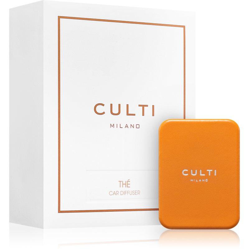 Culti Car Diffuser Orange Thé vůně do auta + náhradní náplň 73x53 cm