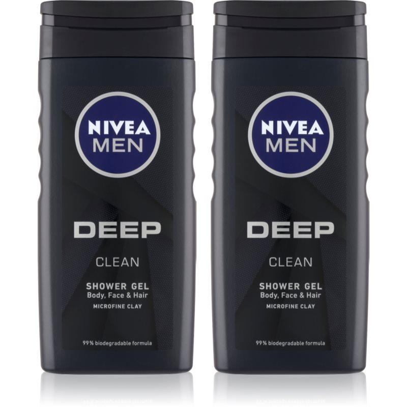 NIVEA MEN Deep sprchový gel pro muže výhodné balení