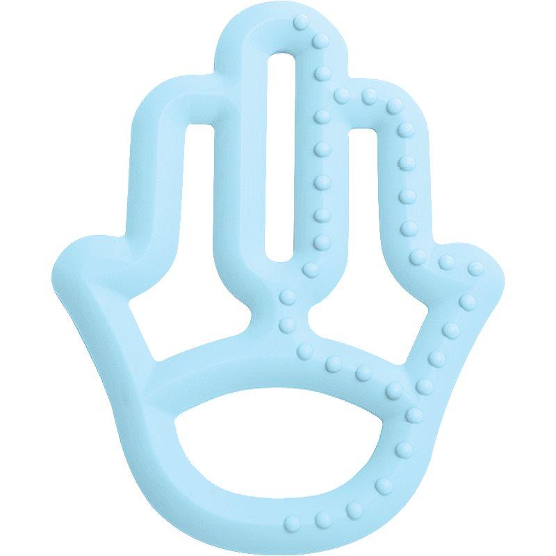 Minikoioi Teether Silicone kousátko 3m+ Blue 1 ks