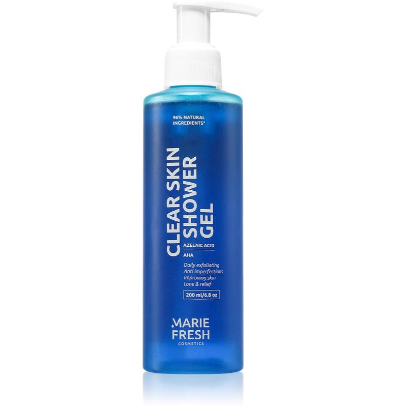 Marie Fresh Cosmetics Clear Skin Shower Gel čisticí gel 200 ml