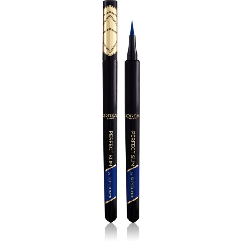 L’Oréal Paris Superliner Perfect Slim oční linky ve fixu odstín 04 Navy 1 g