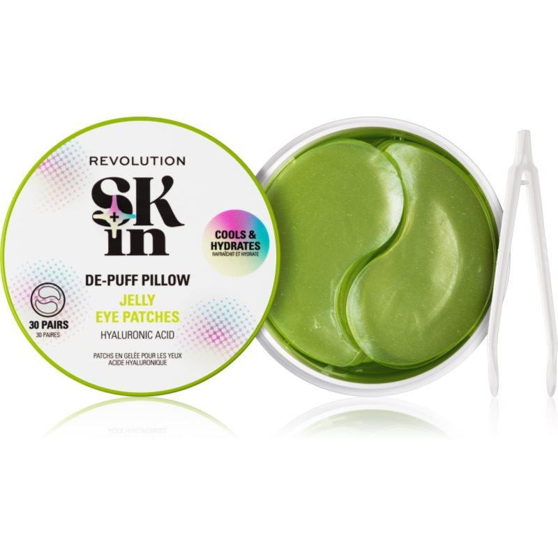 Revolution Skincare De-Puff Pillow hydratační gelové polštářky na oční okolí 30 ks