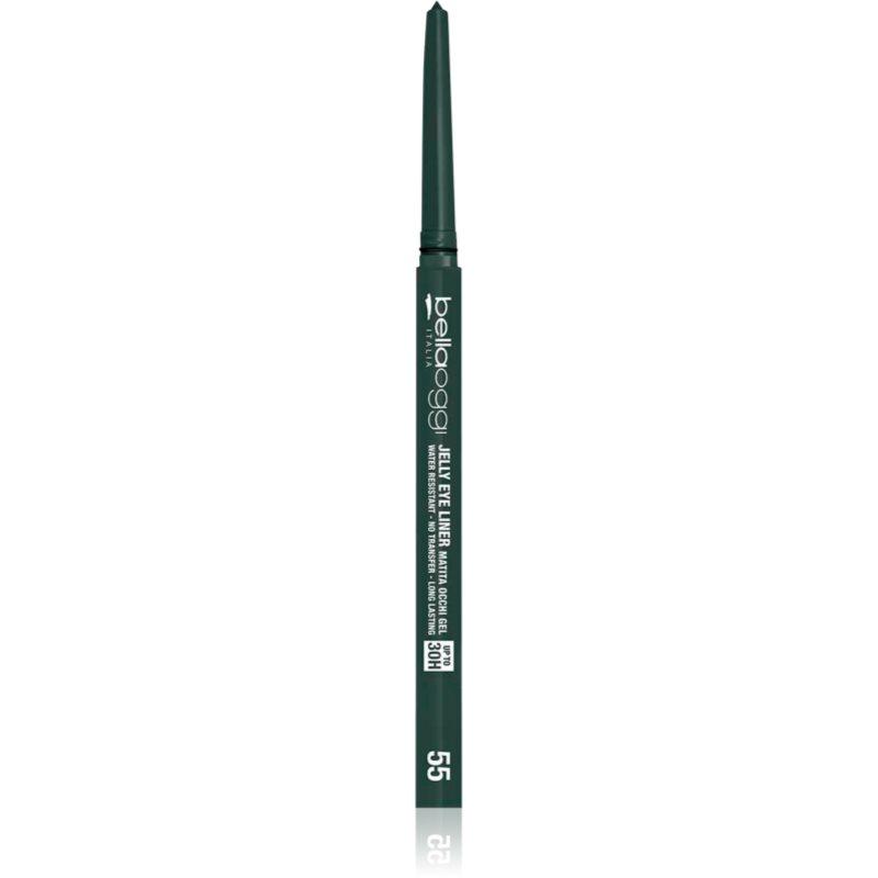 bellaoggi Jelly Eye Liner dlouhotrvající tužka na oči s gelovou texturou odstín Woodland 0.3 g