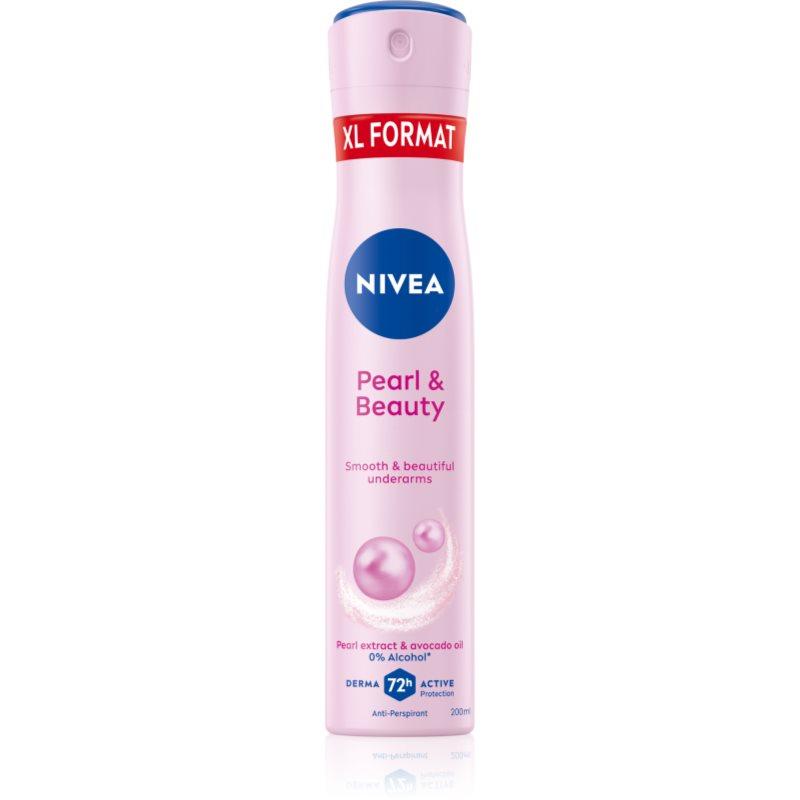 NIVEA Pearl & Beauty antiperspirant ve spreji 72h 200 ml