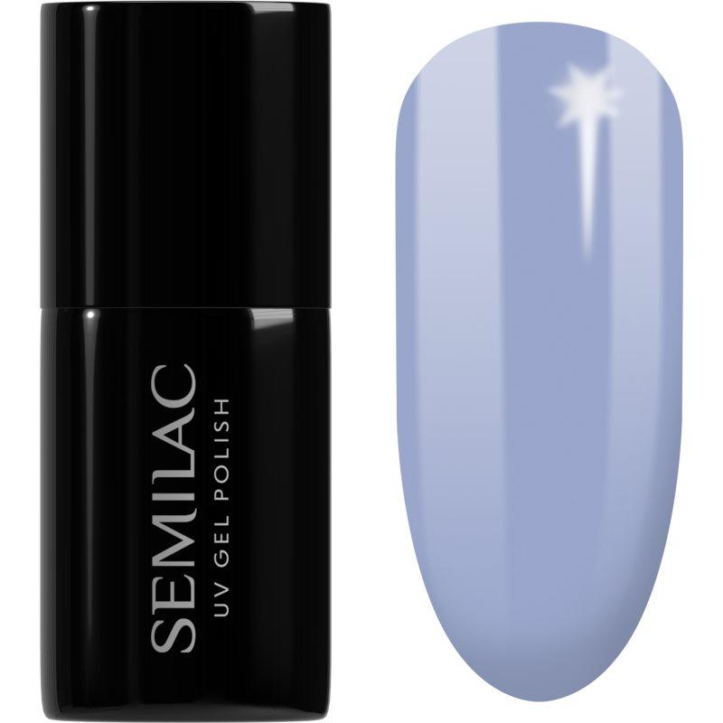 Semilac UV Hybrid Pastelowe Neony gelový lak na nehty s použitím UV/LED lampy odstín 603 Summer Sky 7 ml