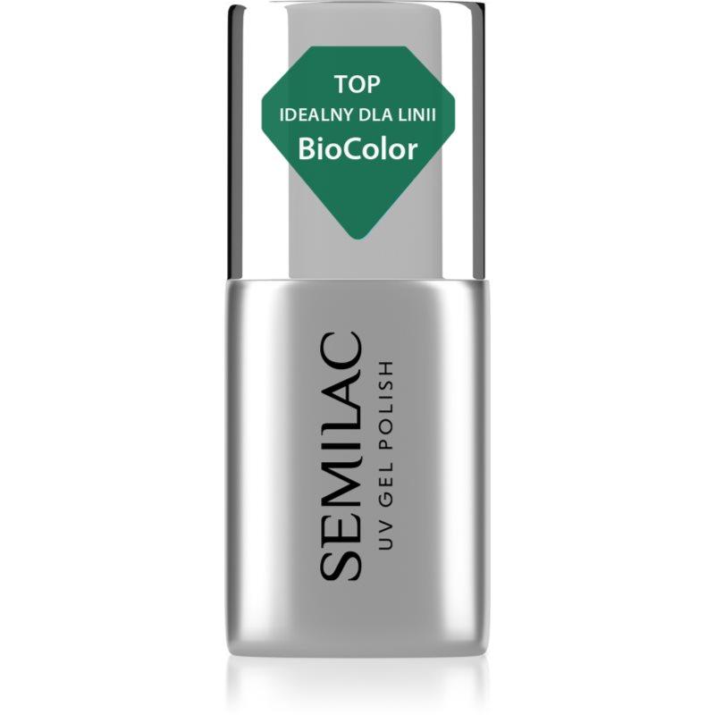 Semilac UV Hybrid - BioColor Top krycí lak na nehty 7 ml