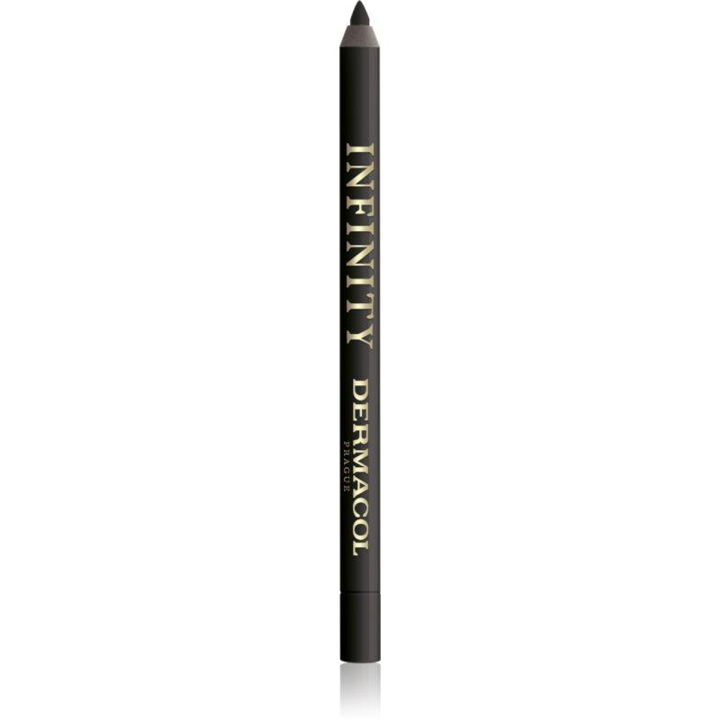 Dermacol Infinity 20H metalická tužka na oči voděodolná odstín 01 1.32 g