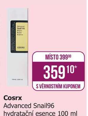 Cosrx Advanced Snail96 hydratační esence 100 ml 