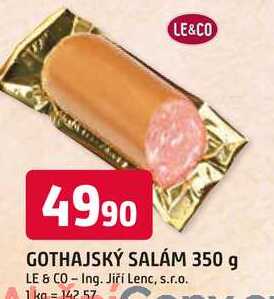 GOTHAJSKÝ SALÁM 350 g