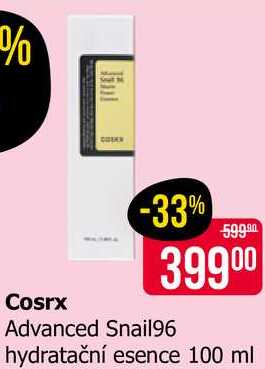 Cosrx Advanced Snail96 hydratační esence 100 ml 