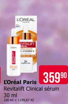 L'Oréal Paris Revitalift Clinical sérum 30 ml 