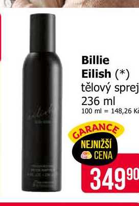 Billie Eilish tělový sprej 236 ml  
