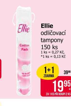 Ellie odličovací tampony 150 ks