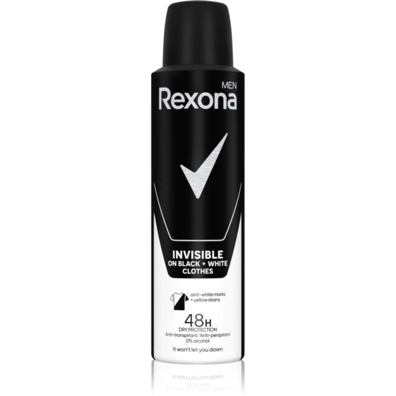 Rexona Invisible on Black + White Clothes antiperspirant ve spreji 48h 150 ml