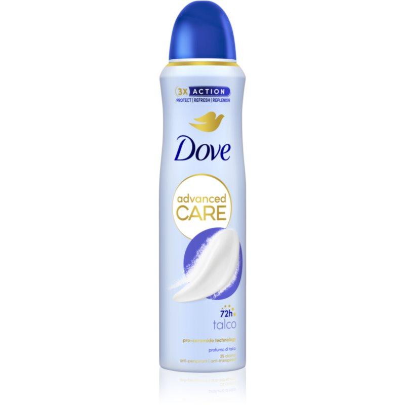 Dove Advanced Care Talco antiperspirant pro ženy 150 ml