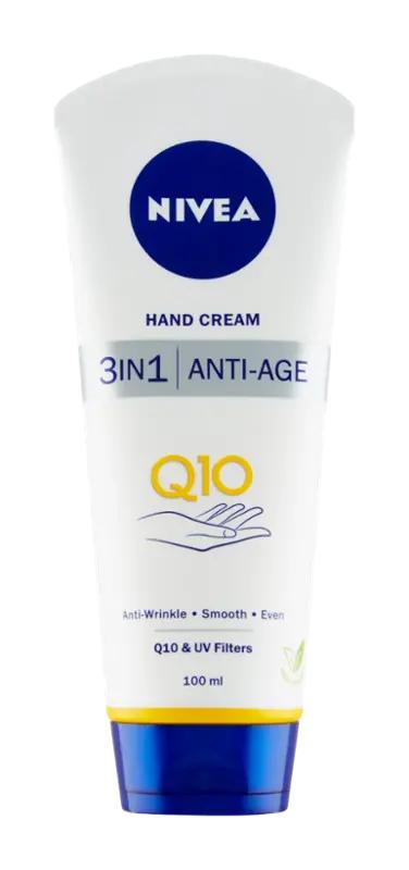 NIVEA Omlazující krém na ruce 3v1 Q10 Anti-Age, 100 ml