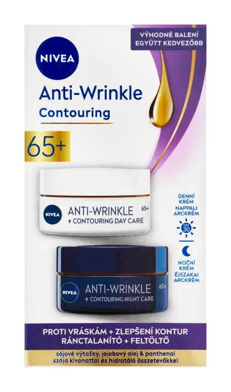 NIVEA Denní a noční krém pro zlepšení kontur 65+, 100 ml