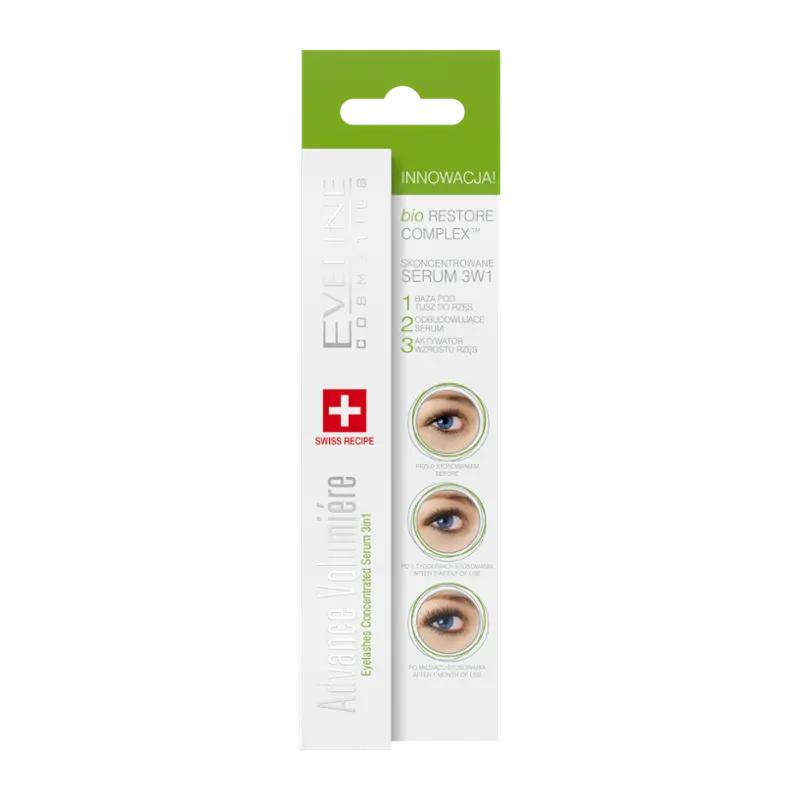Eveline Sérum na řasy Advance Volumiere 3v1, 10 ml