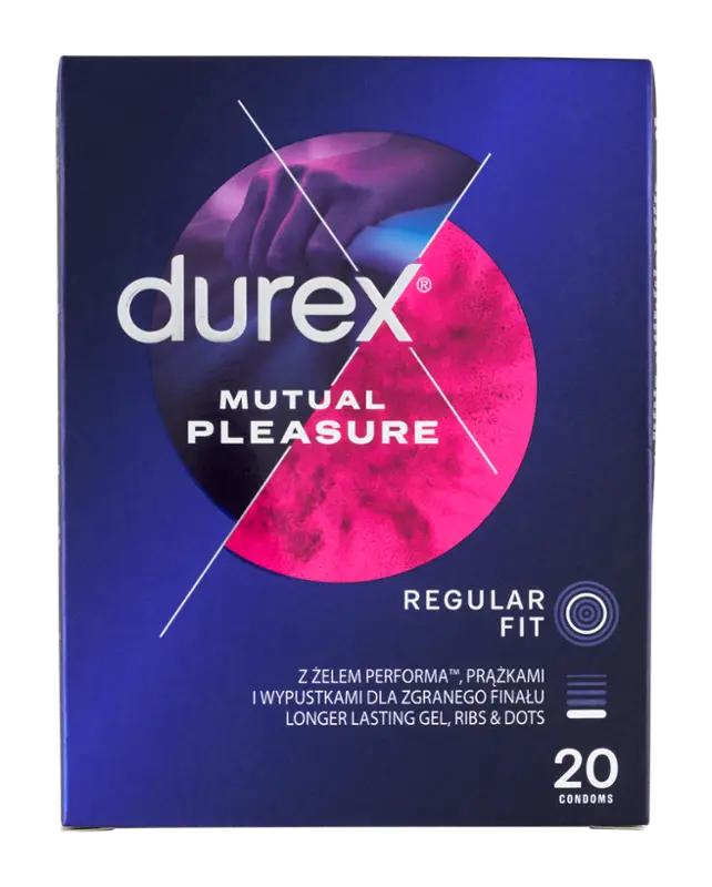 Durex Kondomy Mutual Pleasure, 20 ks