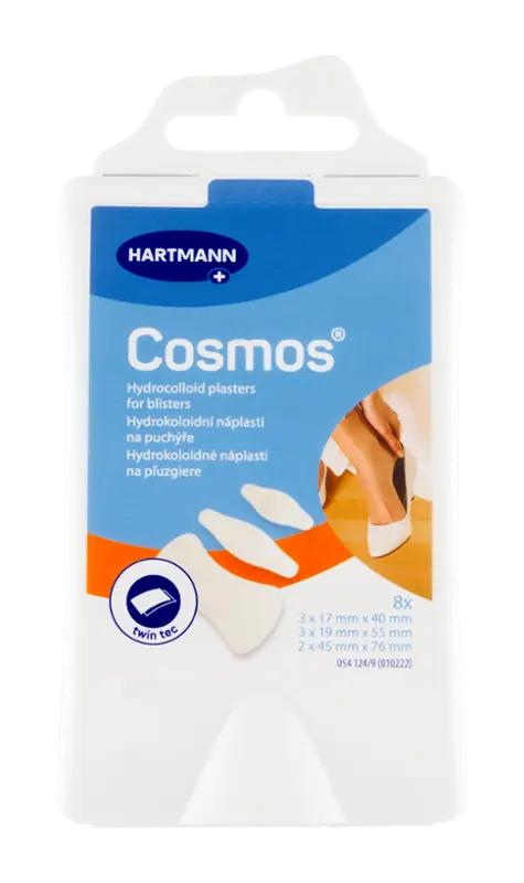 Cosmos Náplast Twin Tec na puchýře mix, 8 ks