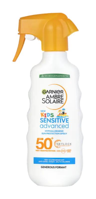 Garnier Sprej na opalování Sensitive Advanced Kids SPF50+, 270 ml