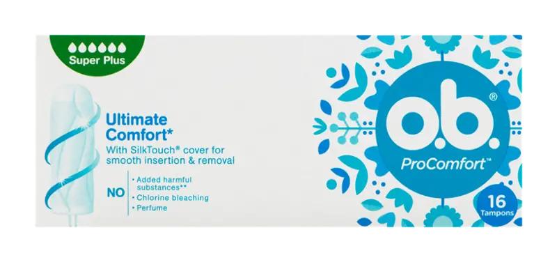 o.b. Tampony ProComfort Super Plus, 16 ks