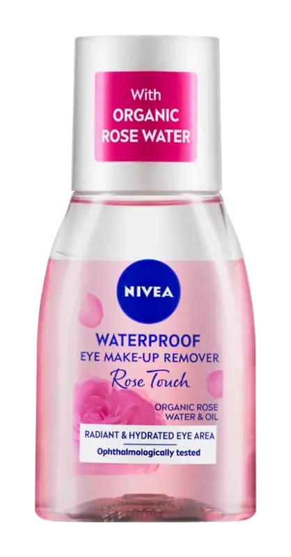 NIVEA Dvoufázový odličovač očí a make-upu Rose Touch, 100 ml